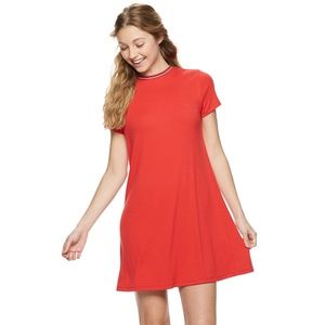 Juniors' SO® Short Sleeve Skater Dress